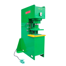 Bestlink Hydraulic press machine for stamping marble slab into various paving stone, with over 45 shapes die optional