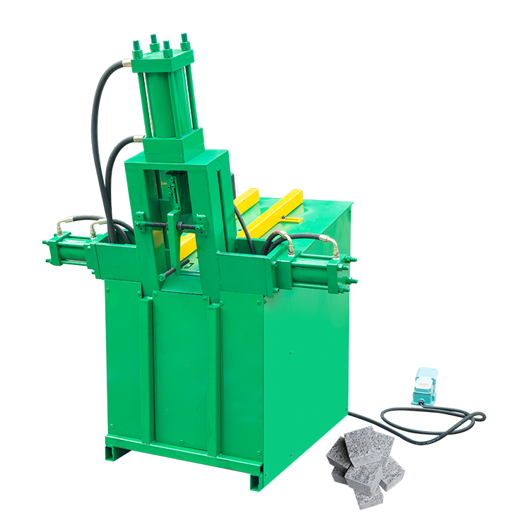 Hydraulic Stone Guillotine for Choping Cubic Granite