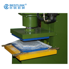 Bestlink Factory Hydraulic Waste Slabs Pressing Machine for Round Firepits Designs