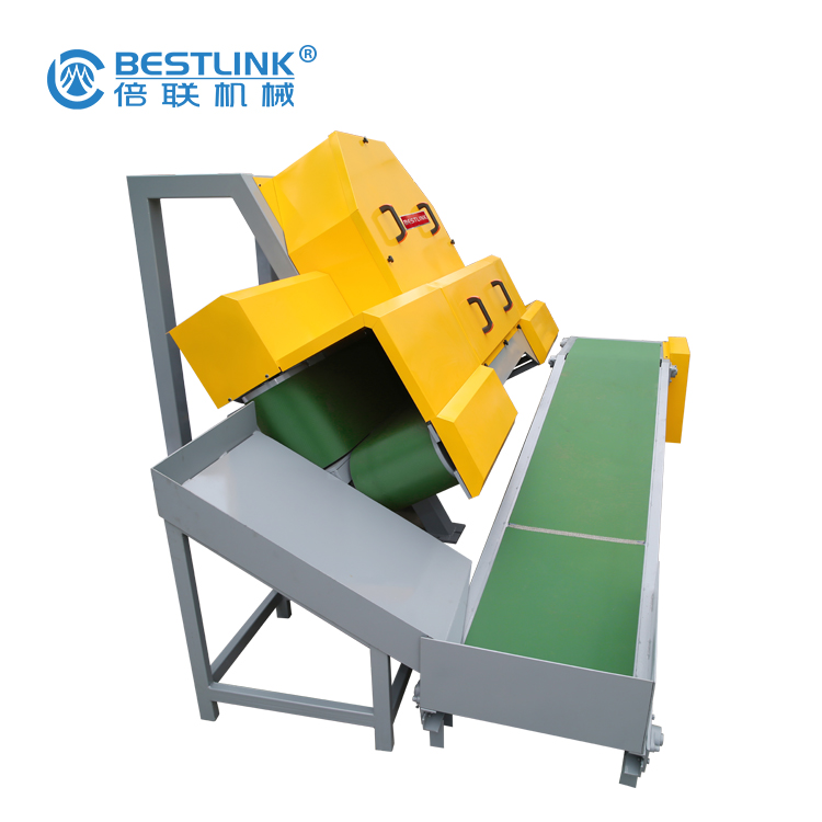single pass mighty stone saw with double blades