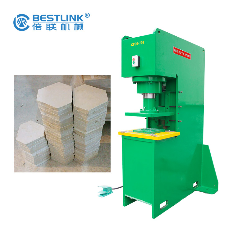 Waste Stone Recycle Machine for Press Granite/Marble into Beautiful Park Floor Tile