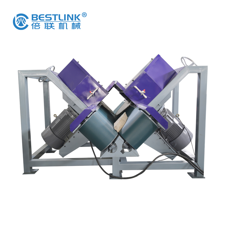 Thin Stone veneer saw / mighty stone saw with dual Blades
